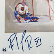 Patrick Roy Signed Statistics Montreal Canadiens Lapensee Print AS-00896 - SOLD