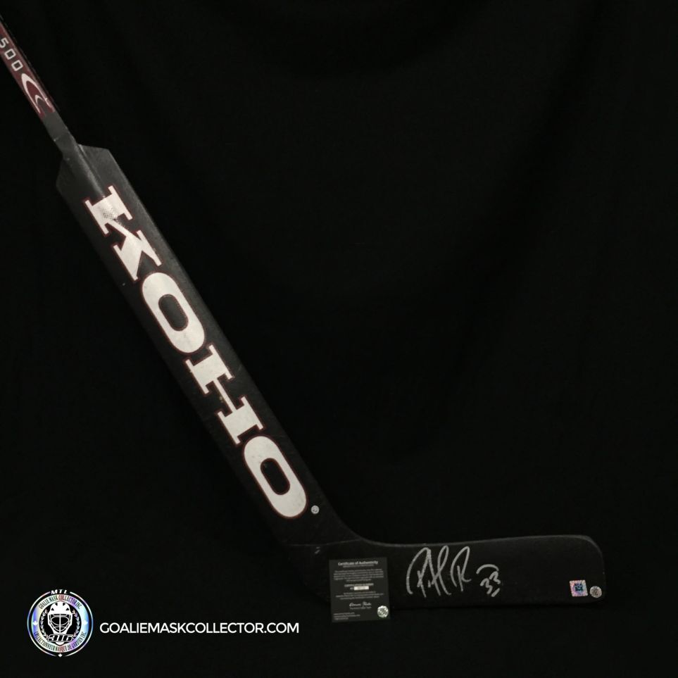Patrick Roy Signed Stick Colorado KOHO 500 - SOLD