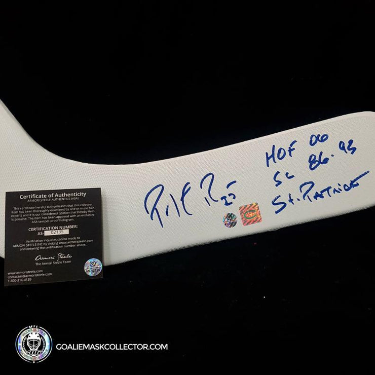 Patrick Roy Signed Stick Louisville 3x Inscriptions Montreal Canadiens - SOLD OUT