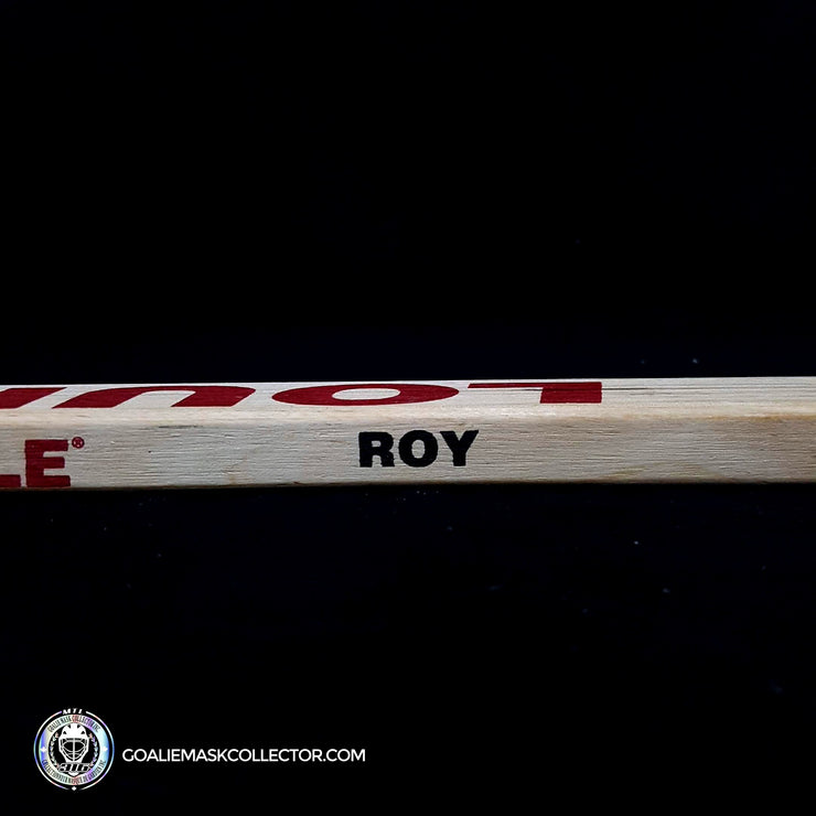Patrick Roy Signed Stick Louisville 3x Inscriptions Montreal Canadiens - SOLD OUT