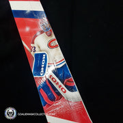 Patrick Roy Signed Tribute Goalie Stick Painted by Michael Cayer Limited Edition 1 of 1 - SOLD