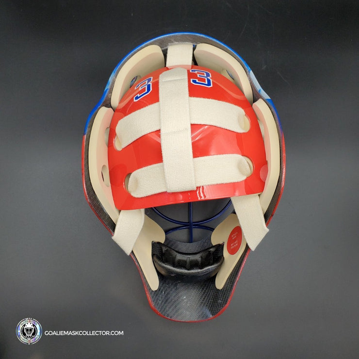 Patrick Roy Goalie Mask Unsigned Colorado Gen 1 Stanley Cup 1996 Tribute