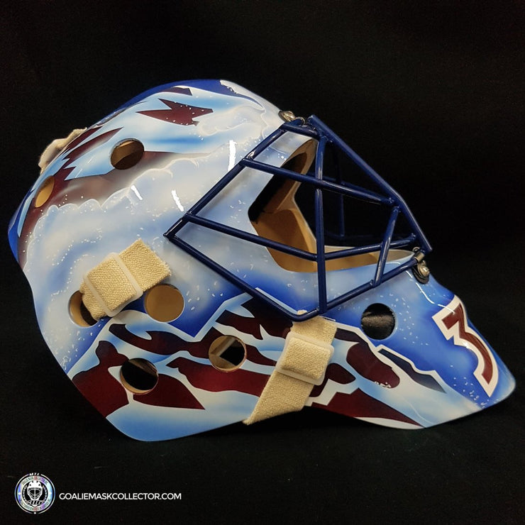 Patrick Roy Goalie Mask Unsigned Colorado Gen 2 Tribute