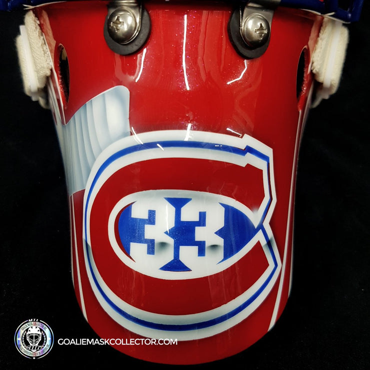 Patrick Roy Unsigned Goalie Mask "THE GEAR COLLECTION" Koho Revolution Pad Set Montreal
