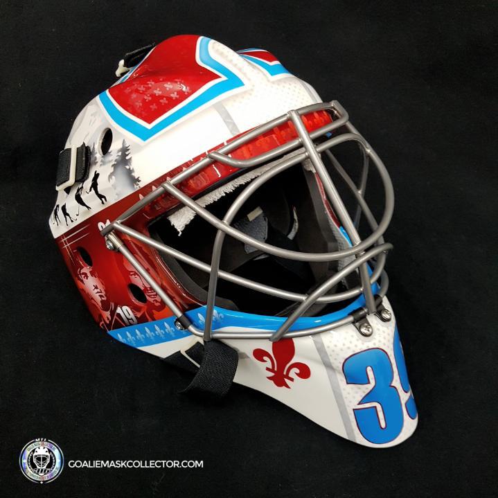 Pavel Francouz Colorado Quebec Nordiques Unsigned Goalie Mask