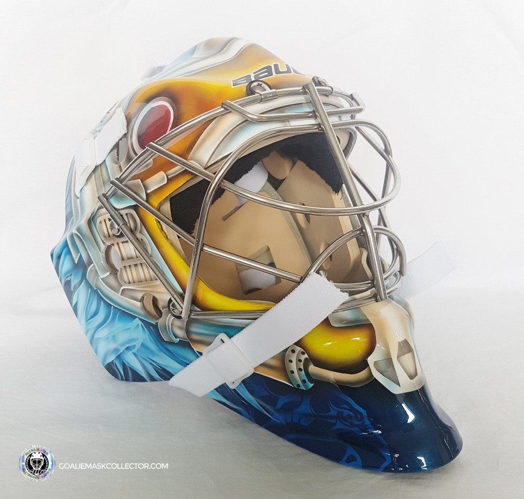 Pekka Rinne Unsigned Goalie Mask Nashville 2017 Tribute