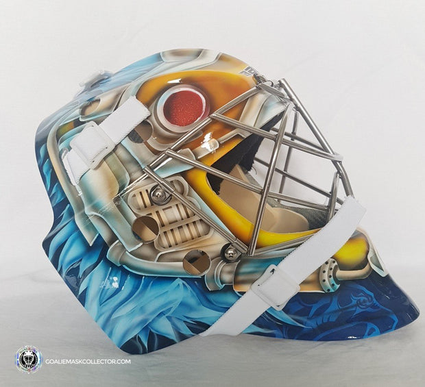 Pekka Rinne Unsigned Goalie Mask Nashville 2017 Tribute