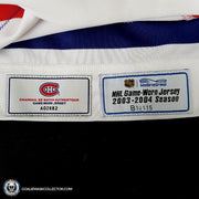 Steve Penney Game Worn Jersey Autographed Heritage Classic Edmonton Montreal Canadiens