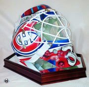 Peter Budaj Unsigned Goalie Mask Montreal Tribute