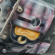 Peter Weller Signed Goalie Mask Robocop Tribute Signature Edition Autographed