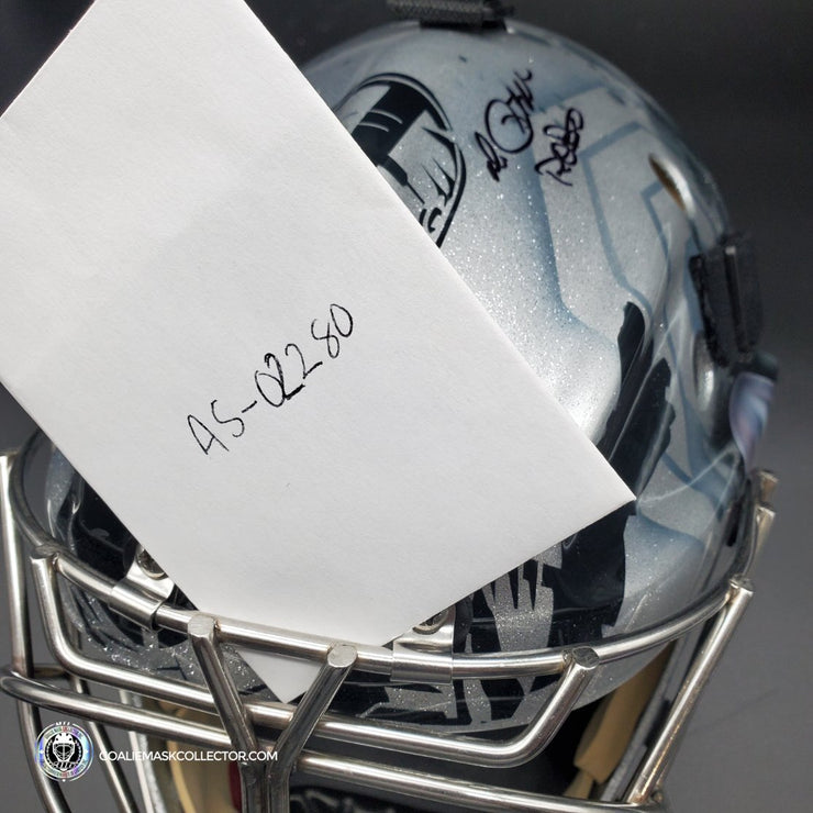 Peter Weller Signed Goalie Mask Robocop Tribute Signature Edition Autographed