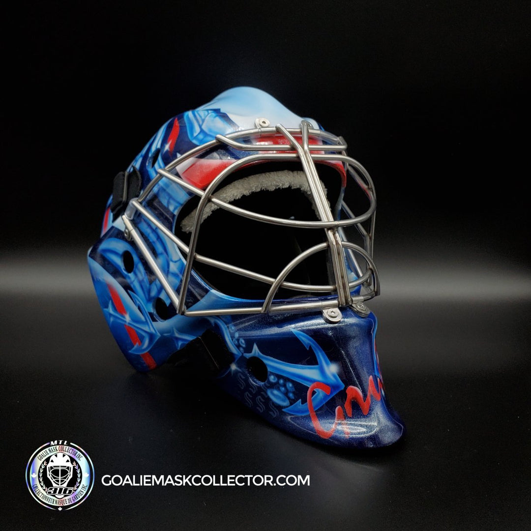 Philipp Grubauer Unsigned Goalie Mask 2021 Seattle V1