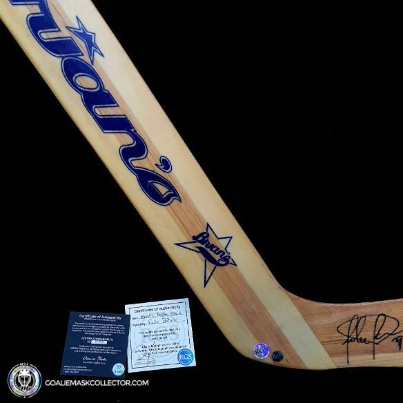 Felix Potvin Brian's Signed Game Ready Stick Toronto Maple Leafs