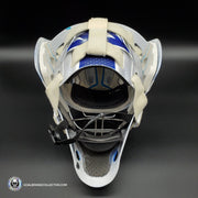 Custom Painted Goalie Mask: Rampage On Junior Shell