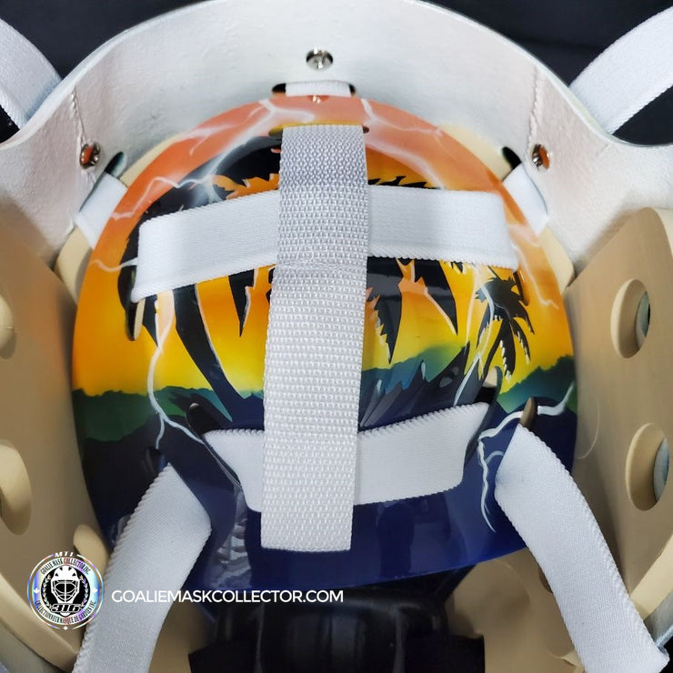 Roberto Luongo Goalie Mask Unsigned Florida Tribute