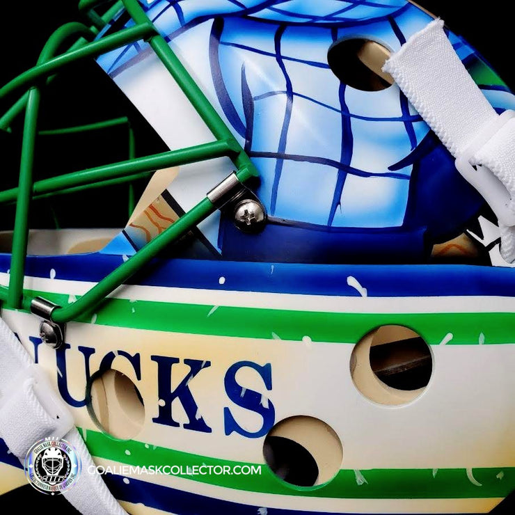 Roberto Luongo Unsigned Goalie Mask Vancouver Johnny Canuck Tribute