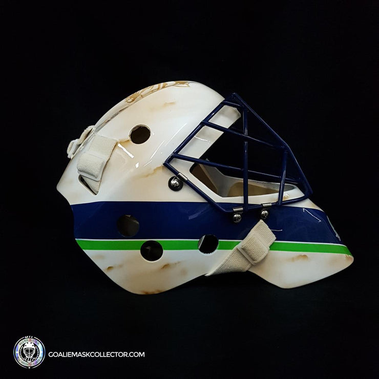 Roberto Luongo Unsigned Goalie Mask Vancouver 50th Anniversary