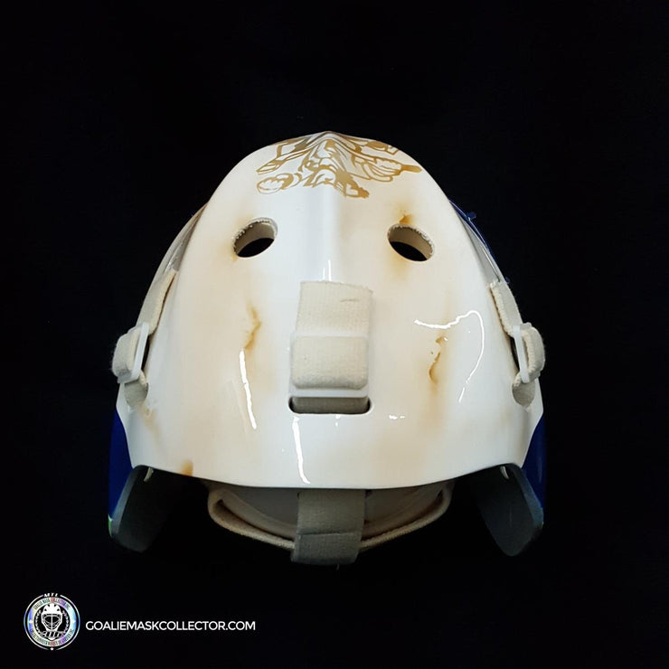 Roberto Luongo Unsigned Goalie Mask Vancouver 50th Anniversary