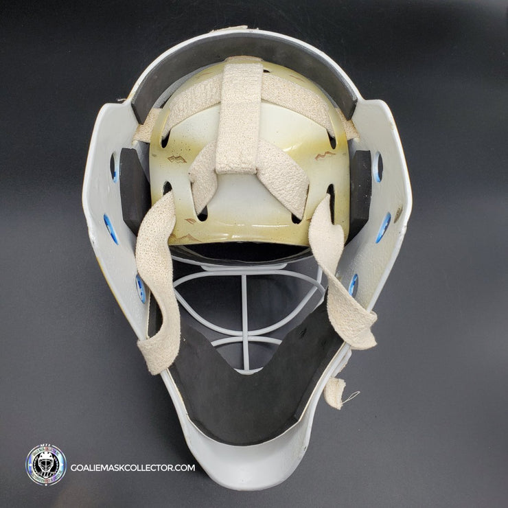 Backup Mask Roberto Luongo Signed Goalie Mask Backup Practice Worn 2008 Vancouver ...