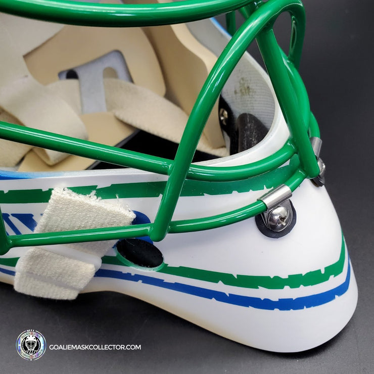 Roberto Luongo Goalie Mask Unsigned 2011 Vancouver "Johnny Canuck" Tribute