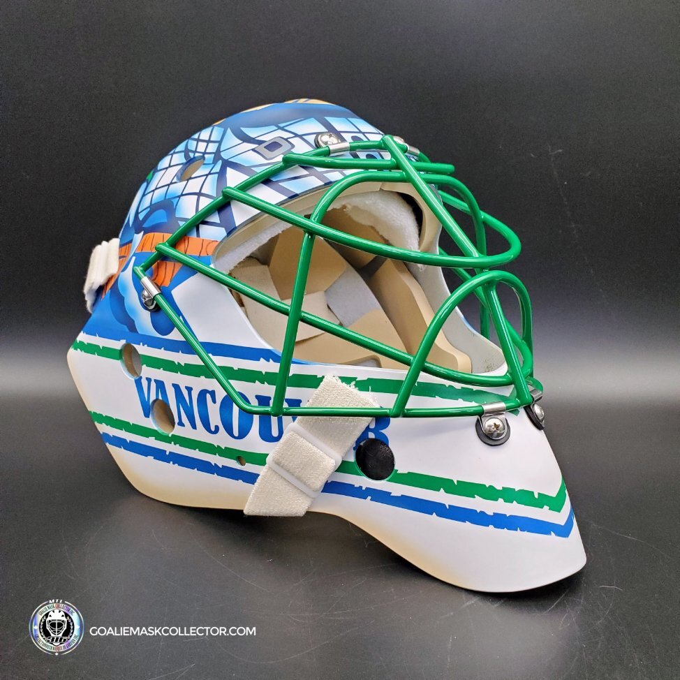 JSA Roberto Luongo Signed Full Size Goalie Mask Helmet COA