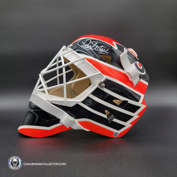 Ron Hextall Signed Goalie Mask Philadelphia DUO MASH-UP Autographed Signature Edition Tribute