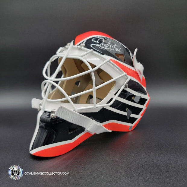 Ron Hextall Signed Goalie Mask Philadelphia DUO MASH-UP Autographed Signature Edition Tribute