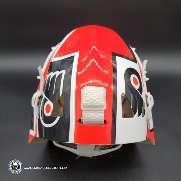 Ron Hextall Signed Goalie Mask Philadelphia DUO MASH-UP Autographed Signature Edition Tribute