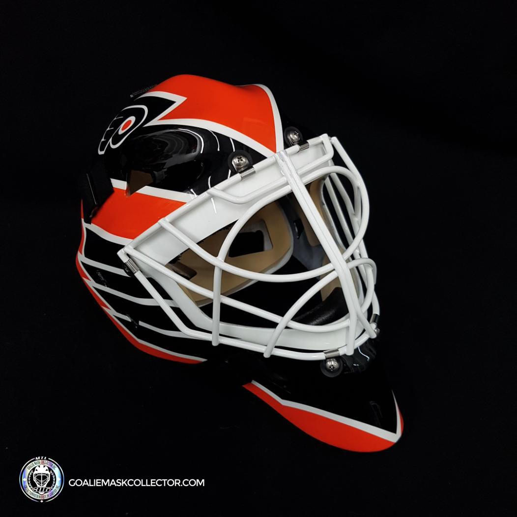 Ron Hextall Goalie Mask Unsigned Philadelphia Classic Arrow