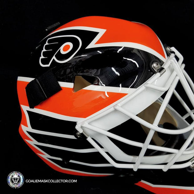 Ron Hextall Goalie Mask Unsigned Philadelphia Classic Arrow