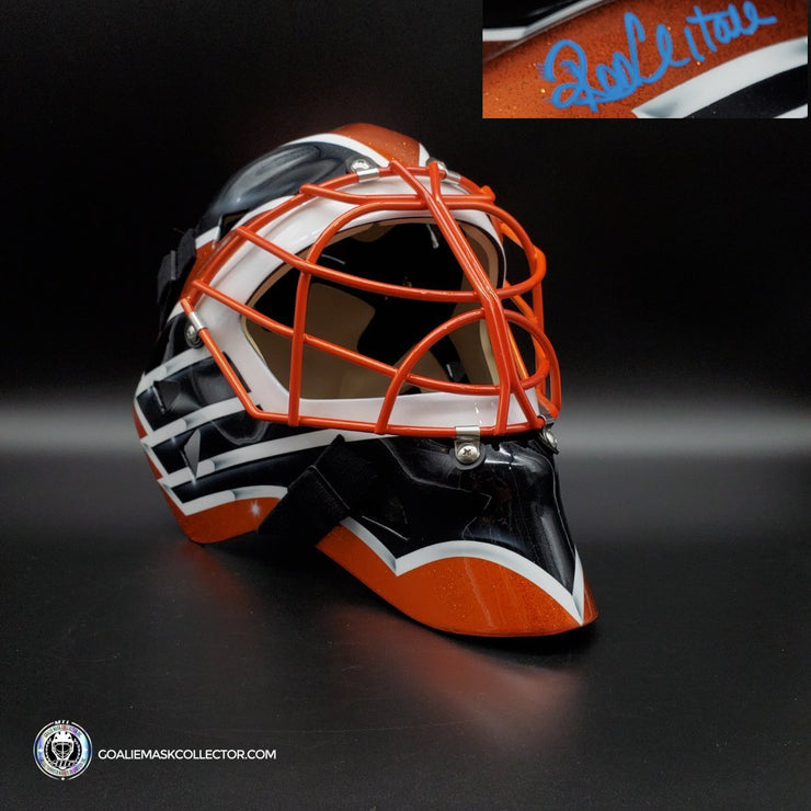 Ron Hextall Signed Goalie Mask "The Man Glitter Collection" Philadelphia Modern Signature Edition Autographed