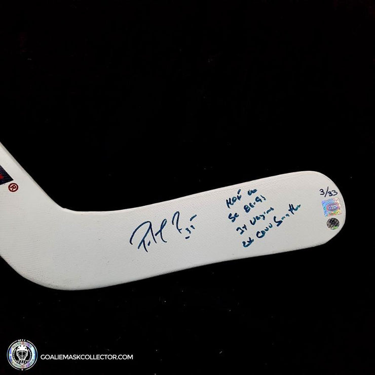 Patrick Roy Signed Replica Louisville Game Ready Stick Montreal Canadiens #3/33 - SOLD