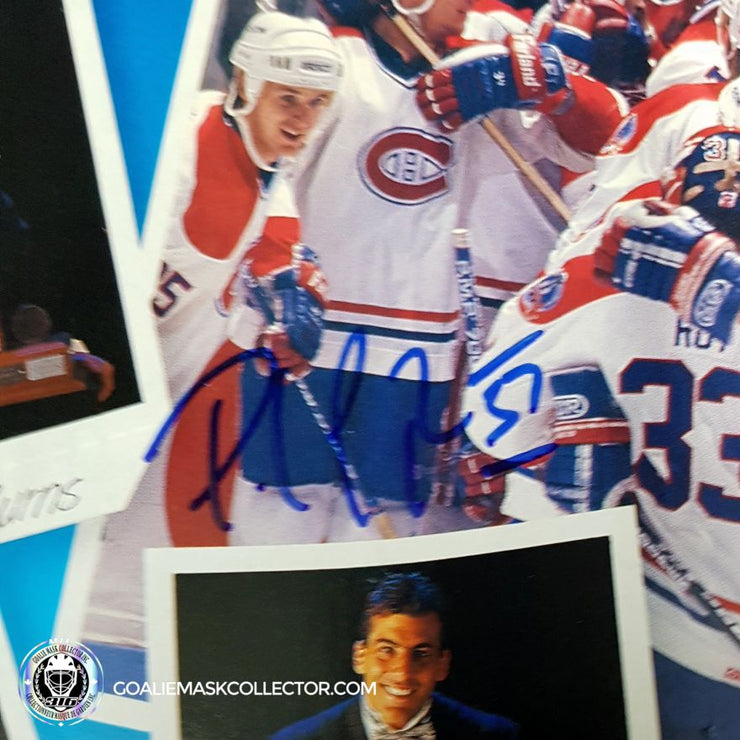 Patrick Roy Signed Les Canadiens Aug/Sept 89 Magazine AS-01983