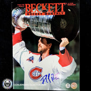 Patrick Roy Signed Beckett August 93 Magazine #2