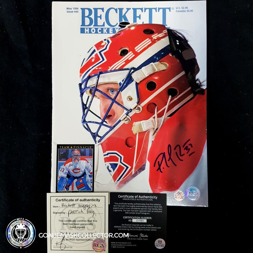 Patrick Roy Signed Beckett May 94 Magazine - WAREHOUSE