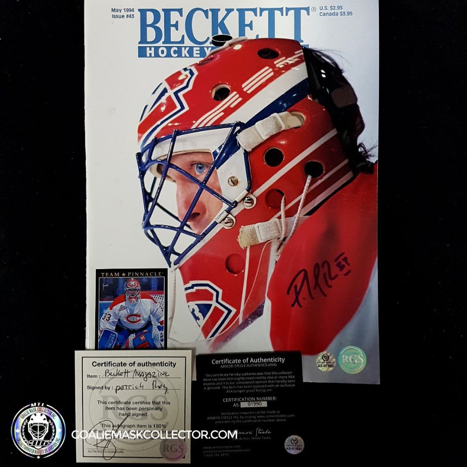 Patrick Roy Signed Beckett May 94 Magazine #2