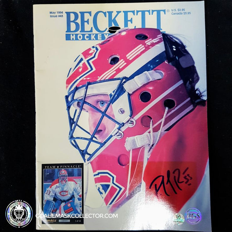 Patrick Roy Signed Beckett May 94 Magazine #3