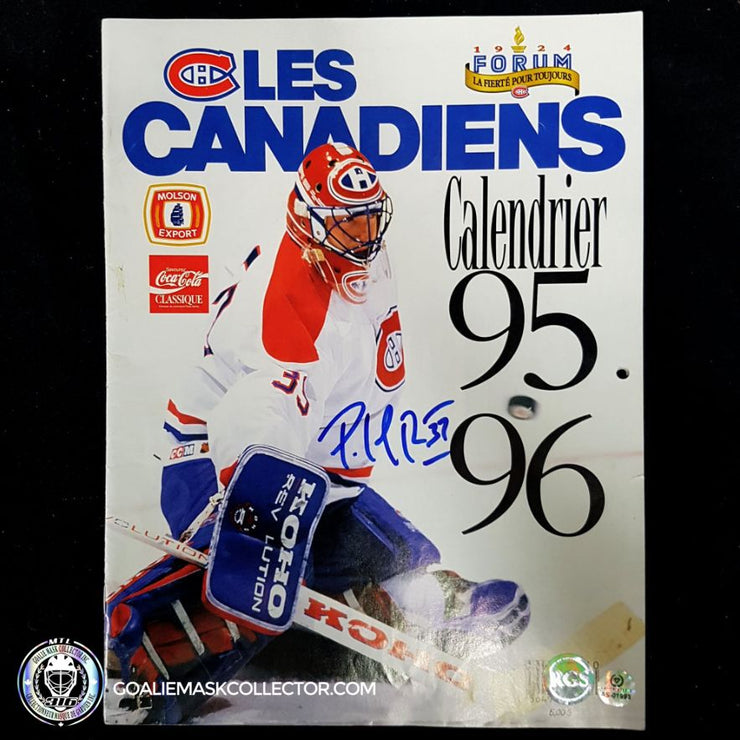 Patrick Roy Les Canadiens Calendrier 95-96 Magazine