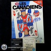 Patrick Roy Signed Les Canadiens Vol. 9 #6 Magazine 1993-1994 Season WAREHOUSE