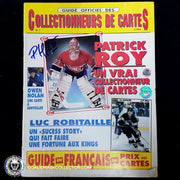 Patrick Roy Signed Le Collectionneur De Cartes Magazine
