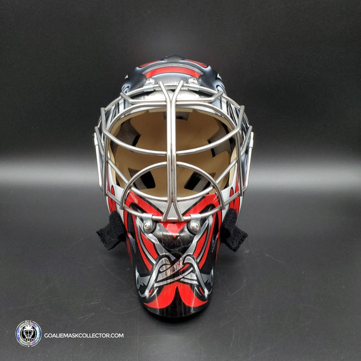 Ryan Mask Ryan Miller Signed Goalie Mask Buffalo Black And Red Signature Edition ...