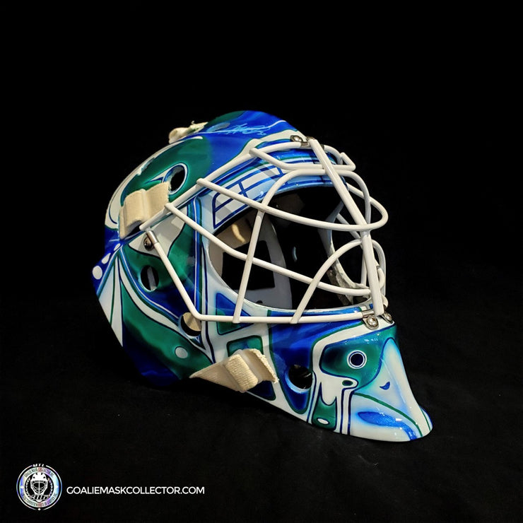 Ryan Miller Signed Goalie Mask Vancouver Signature Edition Autographed + White Grill
