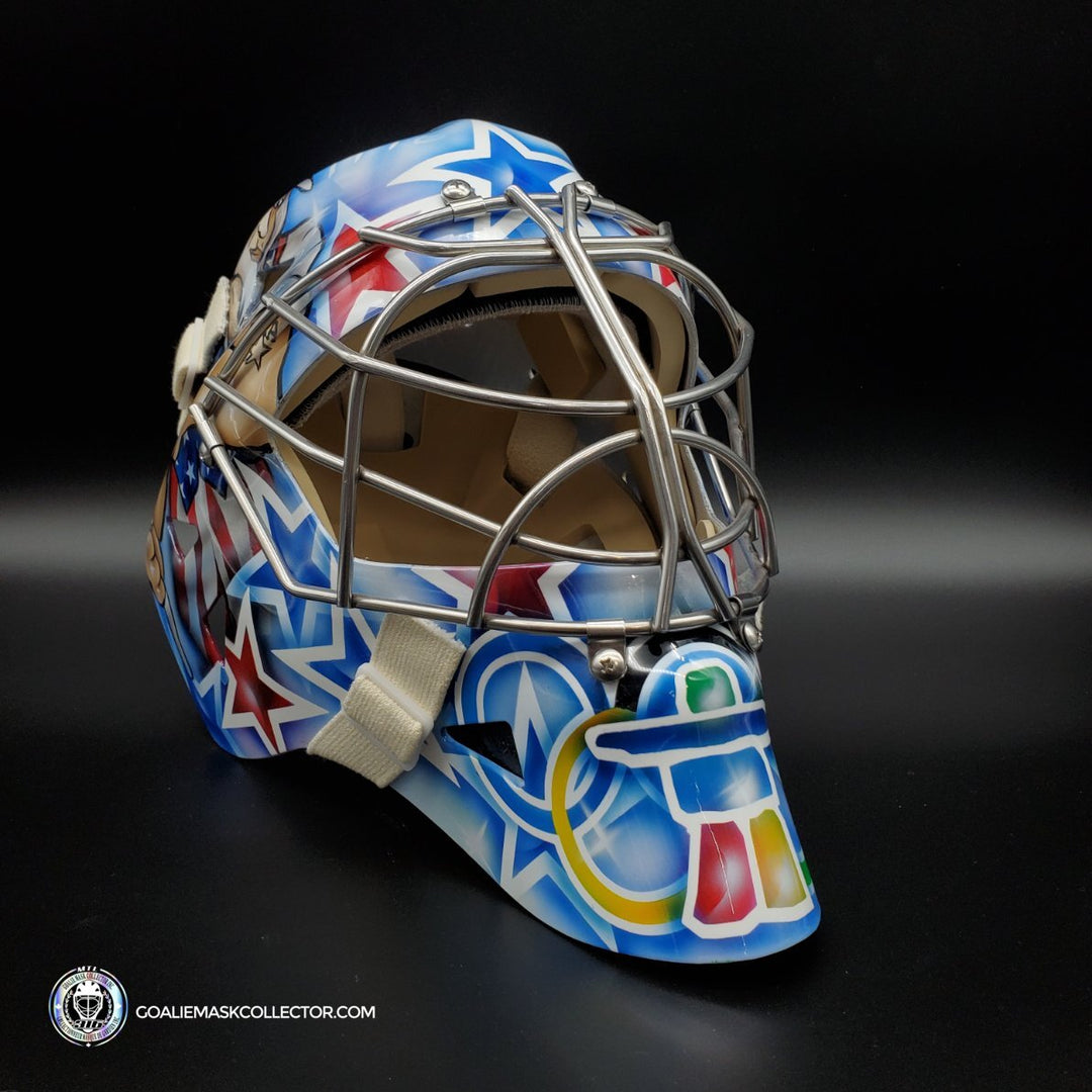 Ryan Miller Unsigned Goalie Mask Team USA Olympics 2010