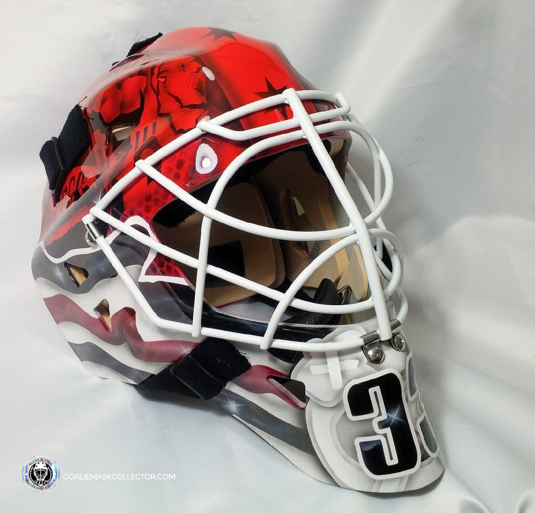 Scott Darling Goalie Mask Unsigned Chicago Blackhawks Tribute