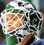 Sean Burke Goalie Mask Unsigned Hartford V1 Tribute