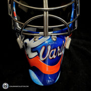 Semyon Varlamov Goalie Mask Unsigned 2021 New York Long Island