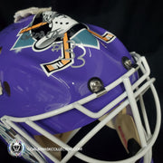 Goldberg aka Shaun Weiss Signed Goalie Mask Mighty Ducks D2 Autographed Signature Edition