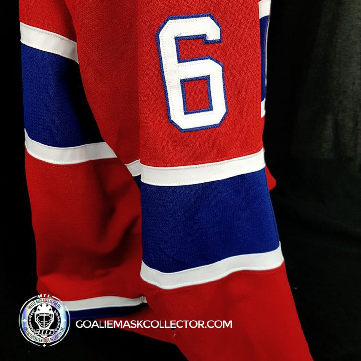 Shea Weber Montreal Canadiens PLAYOFF 2019-20 Home Set 3 Game Worn Jersey