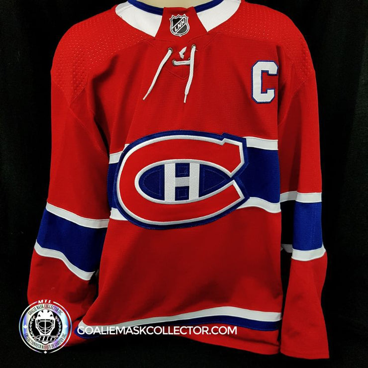 Shea Weber Montreal Canadiens signed WHITE #6 Jersey NUMBER