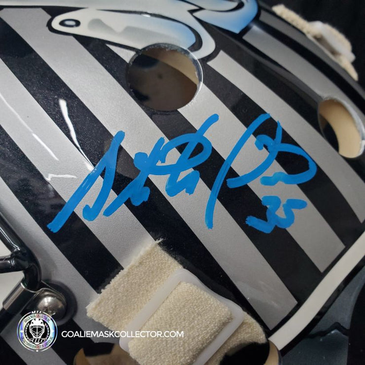 Stephane Fiset Signed Goalie Mask Los Angeles Signature Edition Autographed Tribute